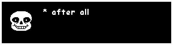 Sans: "after all"